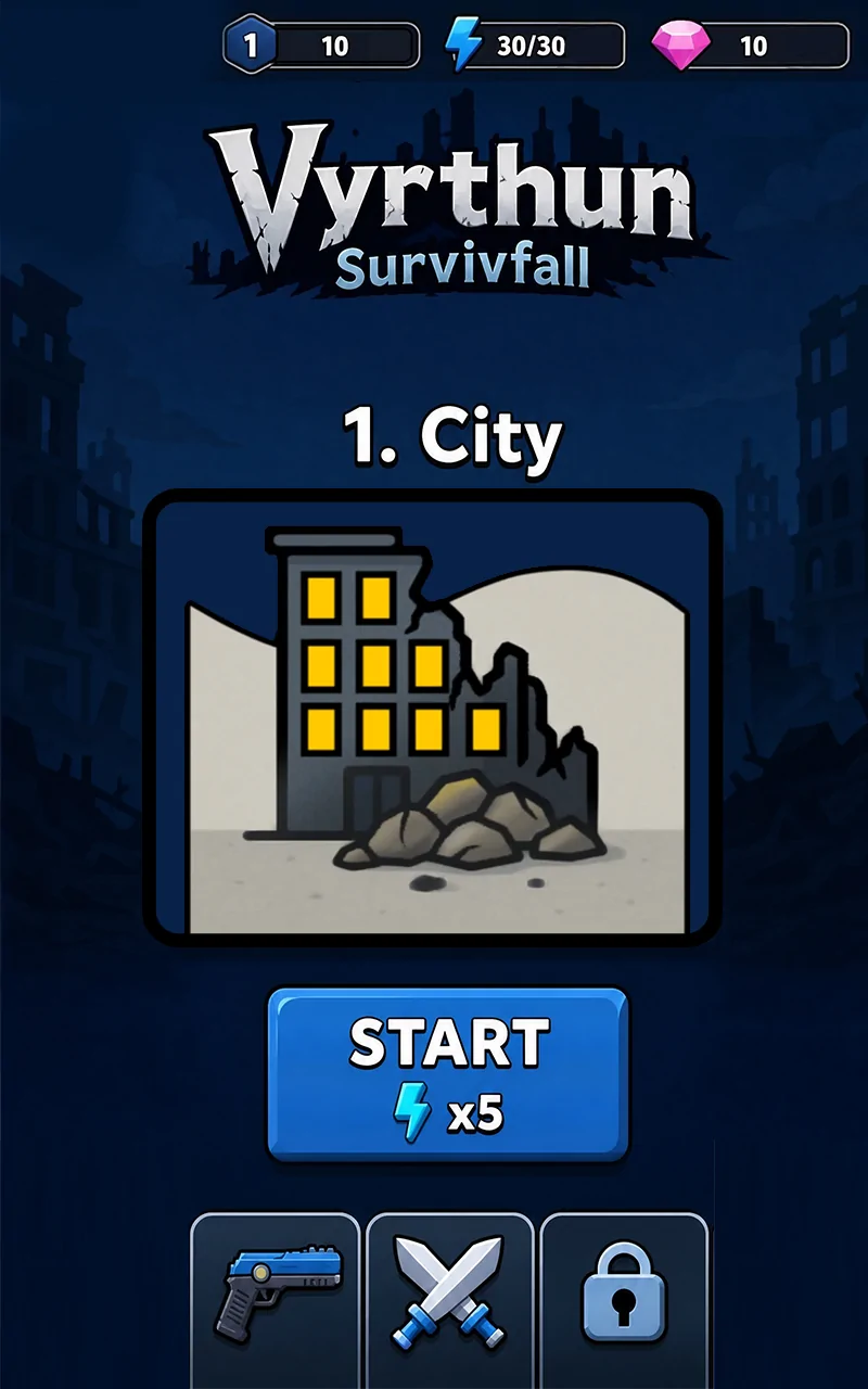 Vyrthun Survivfall environment